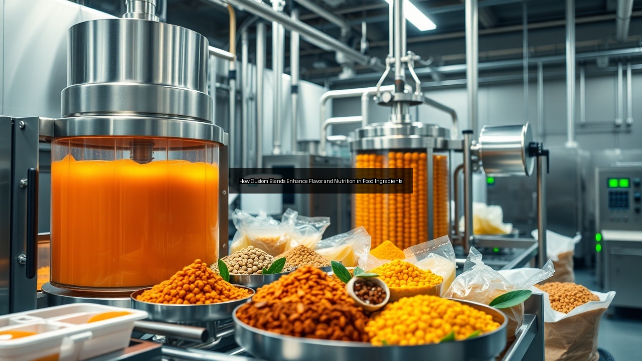 food ingredients custom blending science custom blends usda